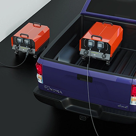 portable solar generator trailer